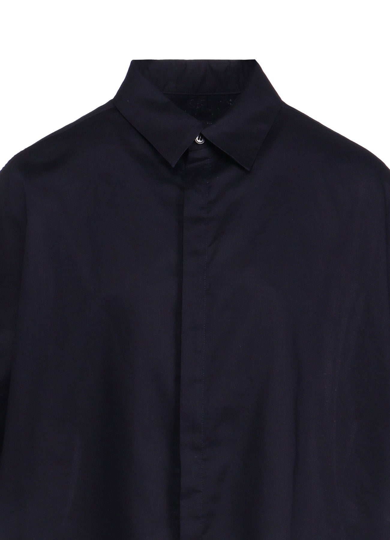 [Y's BORN PRODUCT] THIN COTTON TWILL WIDE CUFF SHIRT