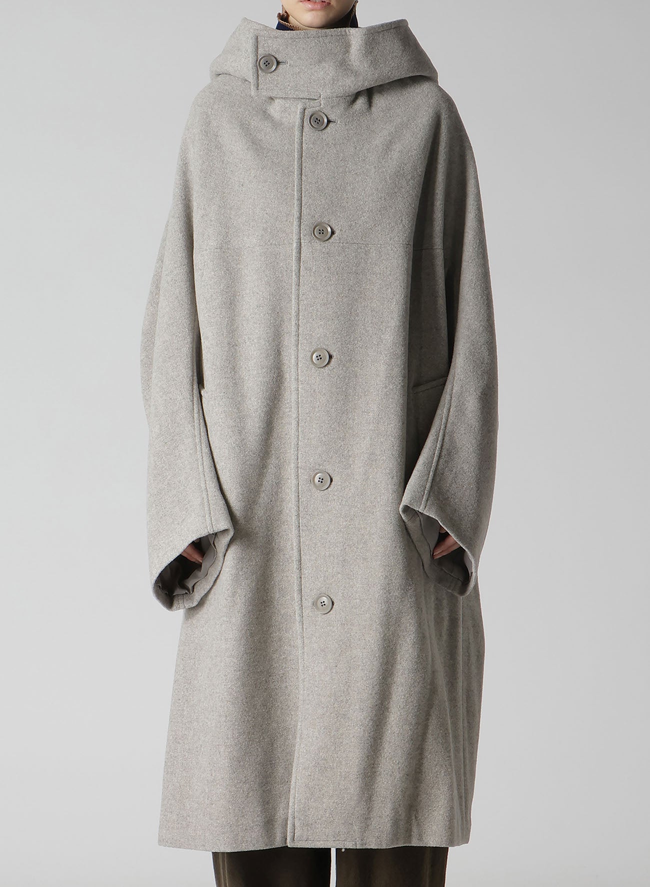 【11/15 12:00(JST) Release】AIRY MOSSER LONG CAPE COAT