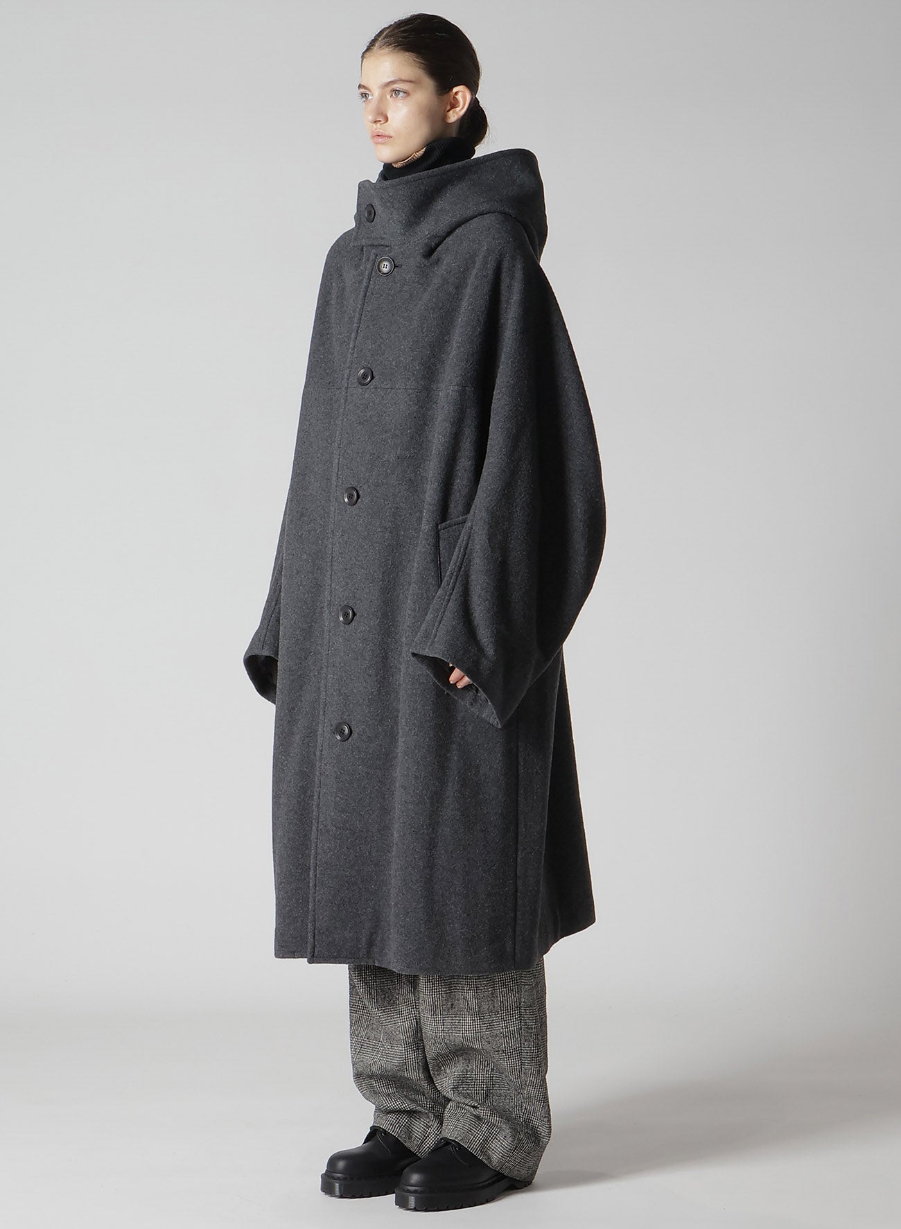 【11/15 12:00(JST) Release】AIRY MOSSER LONG CAPE COAT