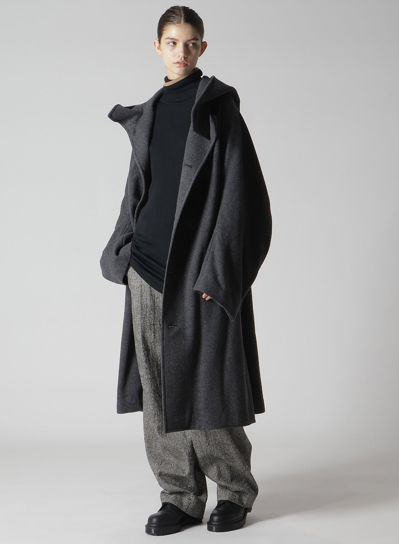 【11/15 12:00(JST) Release】AIRY MOSSER LONG CAPE COAT