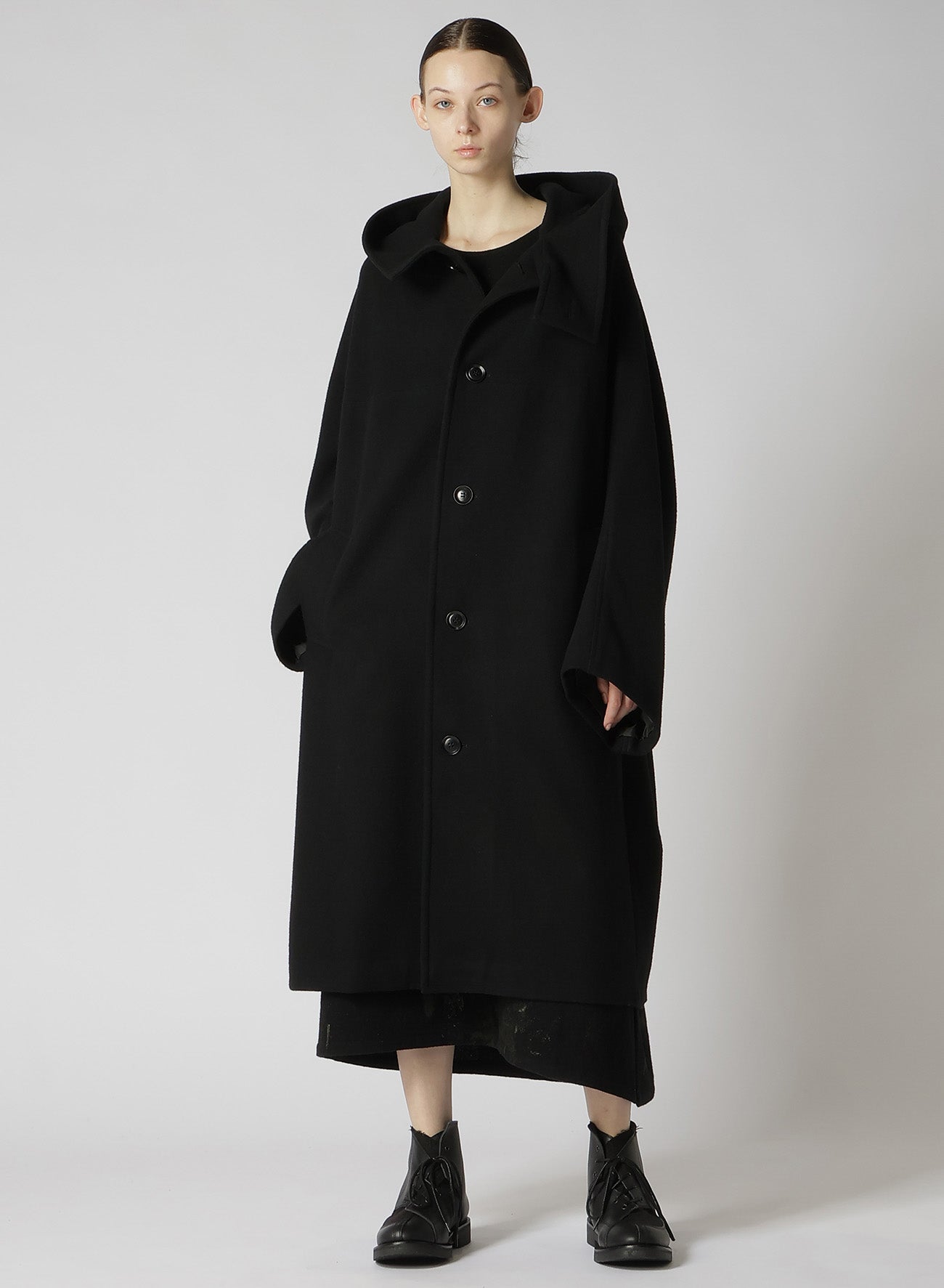 【11/15 12:00(JST) Release】AIRY MOSSER LONG CAPE COAT