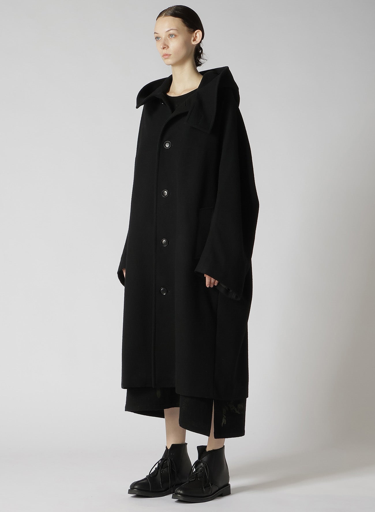 【11/15 12:00(JST) Release】AIRY MOSSER LONG CAPE COAT