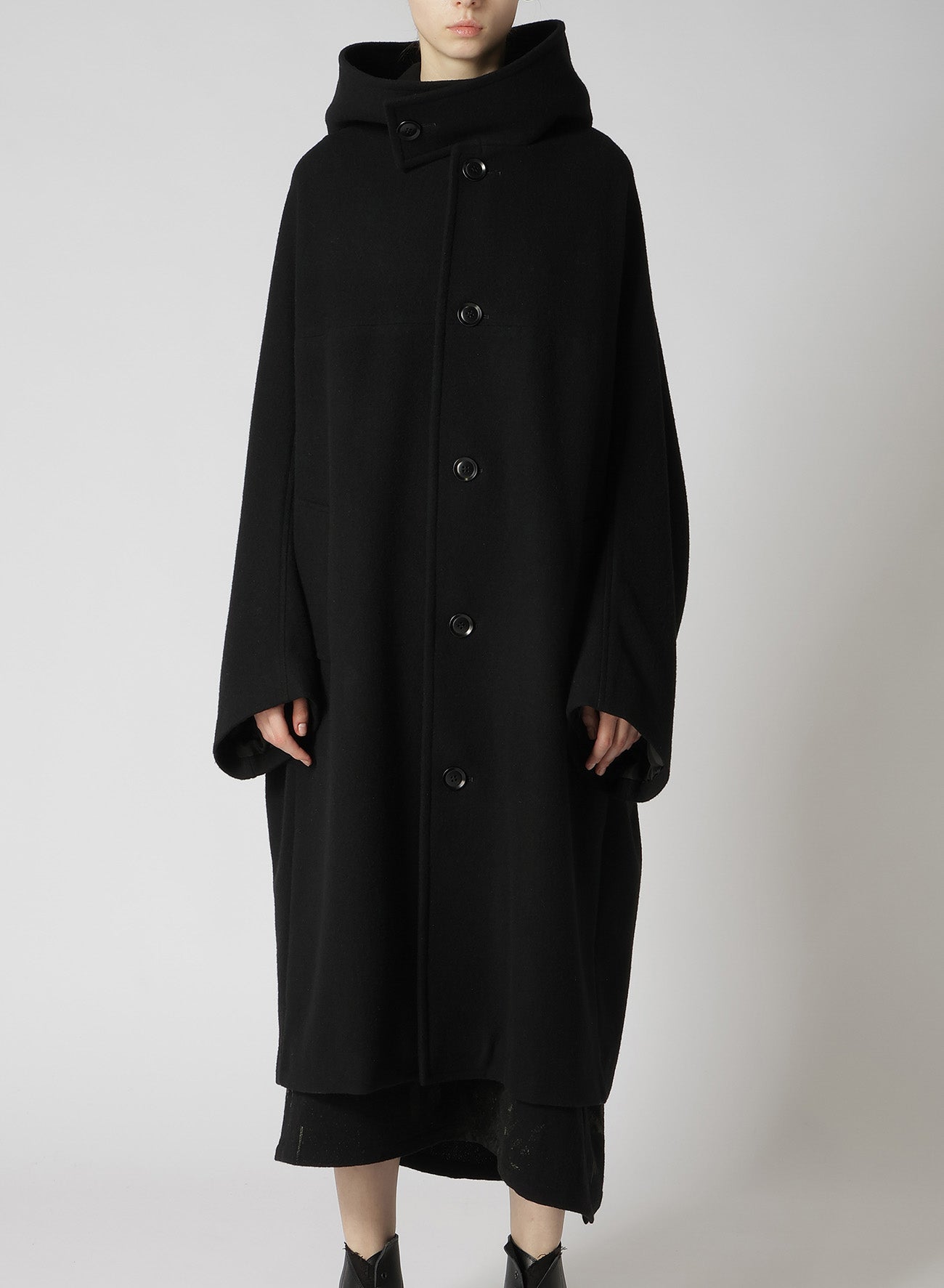 【11/15 12:00(JST) Release】AIRY MOSSER LONG CAPE COAT