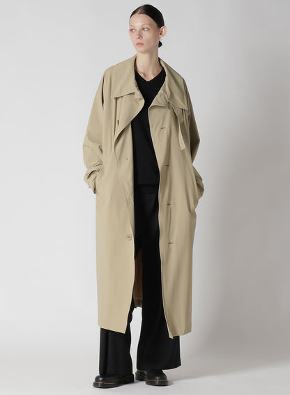 MATTE NYLON WEATHER BIG COAT