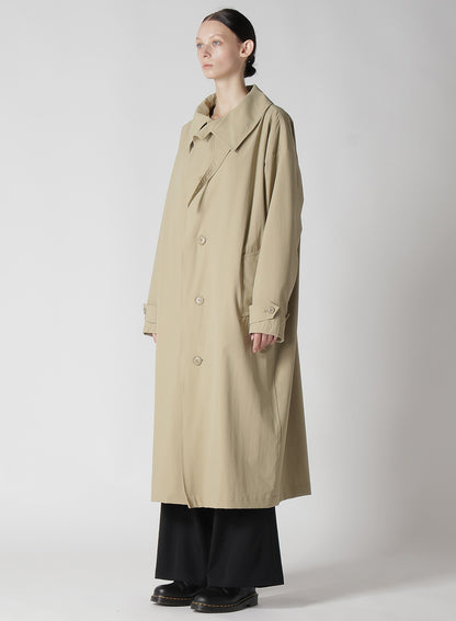 MATTE NYLON WEATHER BIG COAT