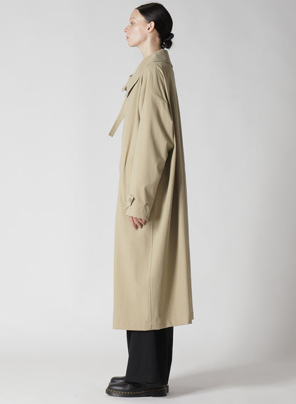 MATTE NYLON WEATHER BIG COAT