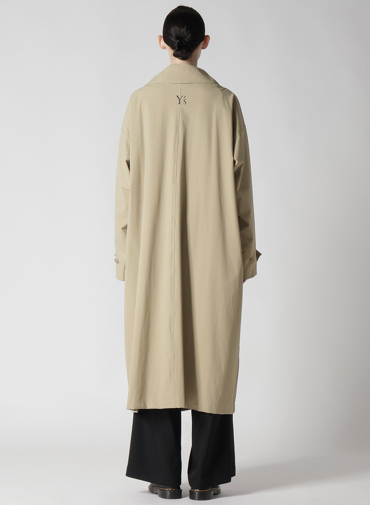 MATTE NYLON WEATHER BIG COAT