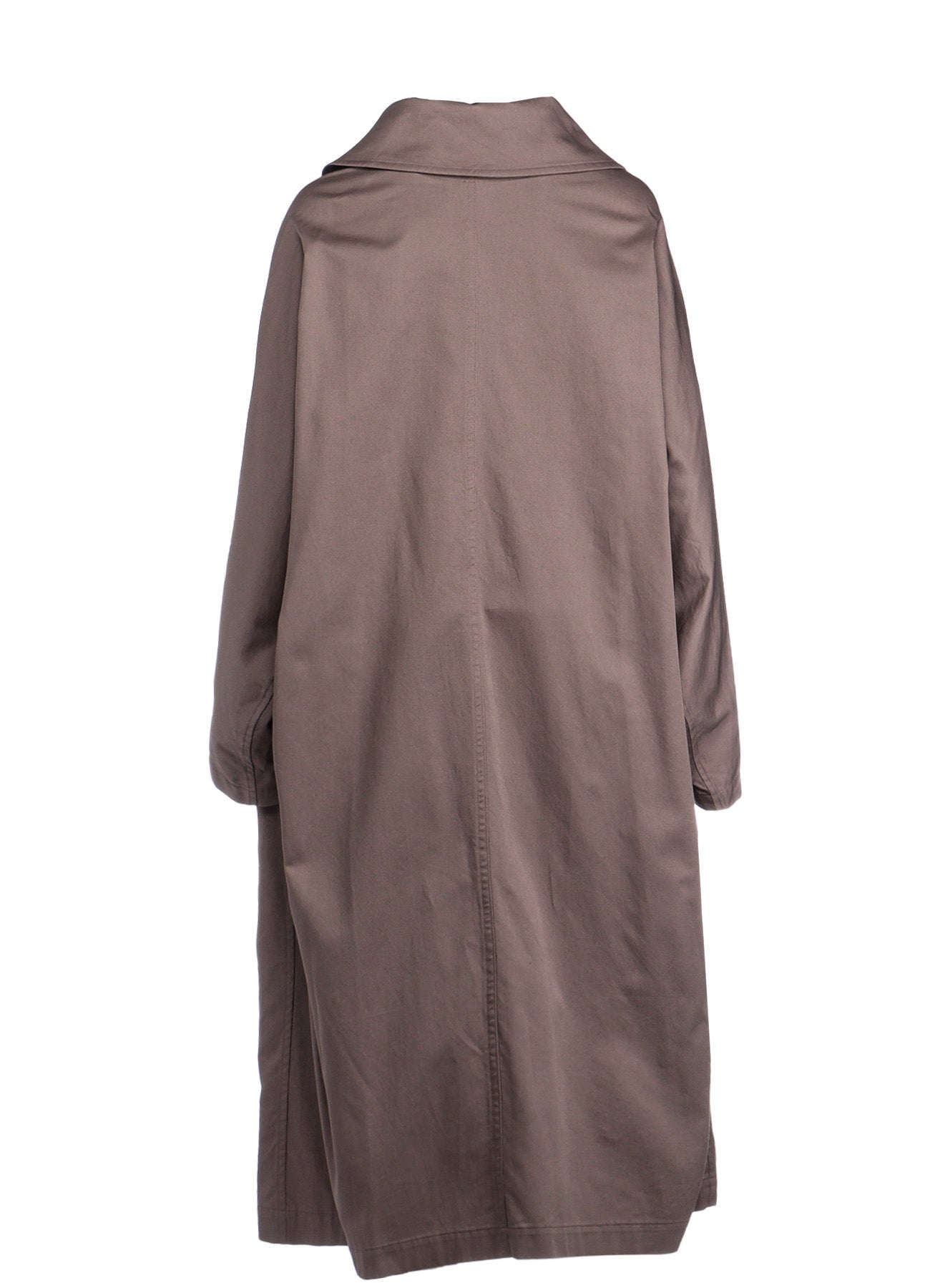 [Y's BORN PRODUCT] COTTON TWILL LONG CAPE COAT