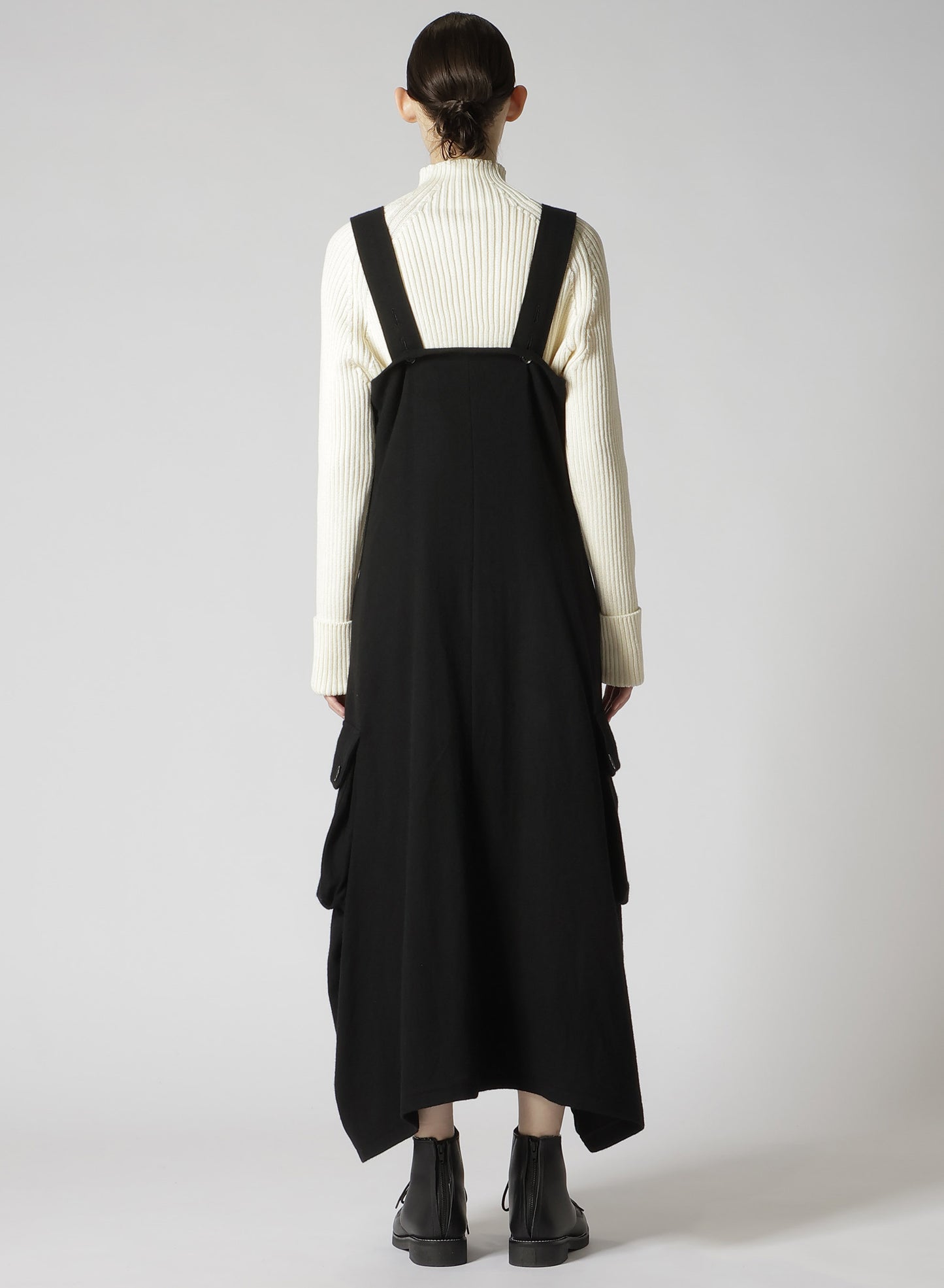 WOOL FLANNEL WORK DRESS