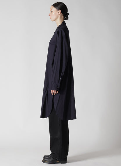 [Y's BORN PRODUCT] THIN COTTON TWILL SHIRT DRESS