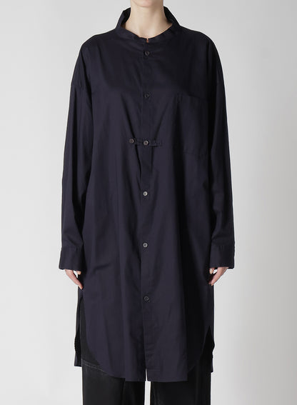 [Y's BORN PRODUCT] THIN COTTON TWILL SHIRT DRESS