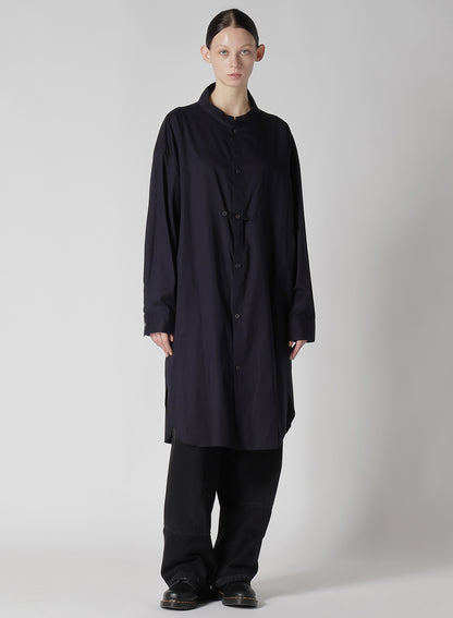 [Y's BORN PRODUCT] THIN COTTON TWILL SHIRT DRESS