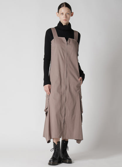 [Y's BORN PRODUCT] COTTON TWILL WORK DRESS