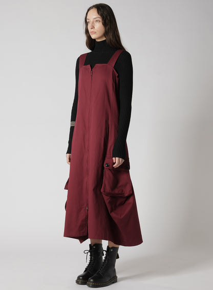 [Y's BORN PRODUCT] COTTON TWILL WORK DRESS