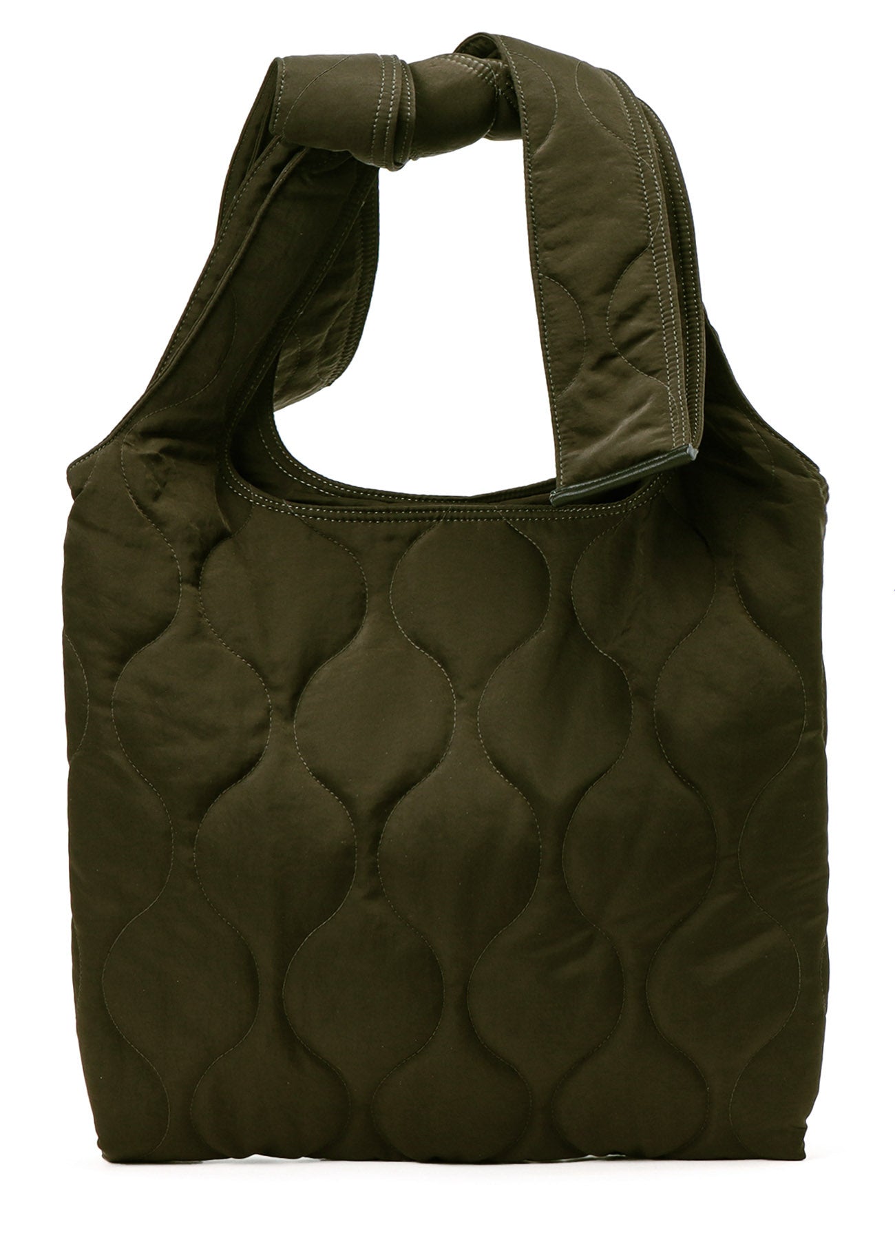 NYLON PADDED KILT TOTE BAG