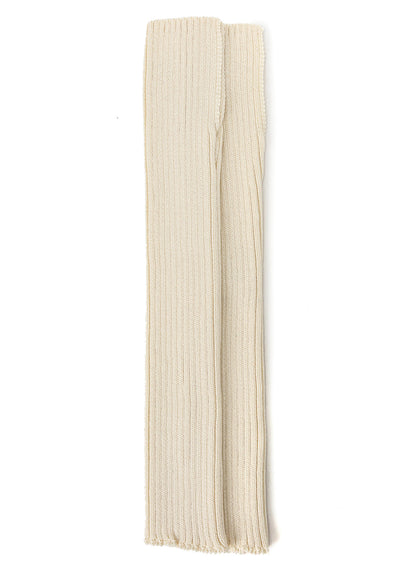 COTTON WOOL RIB ARM WARMER