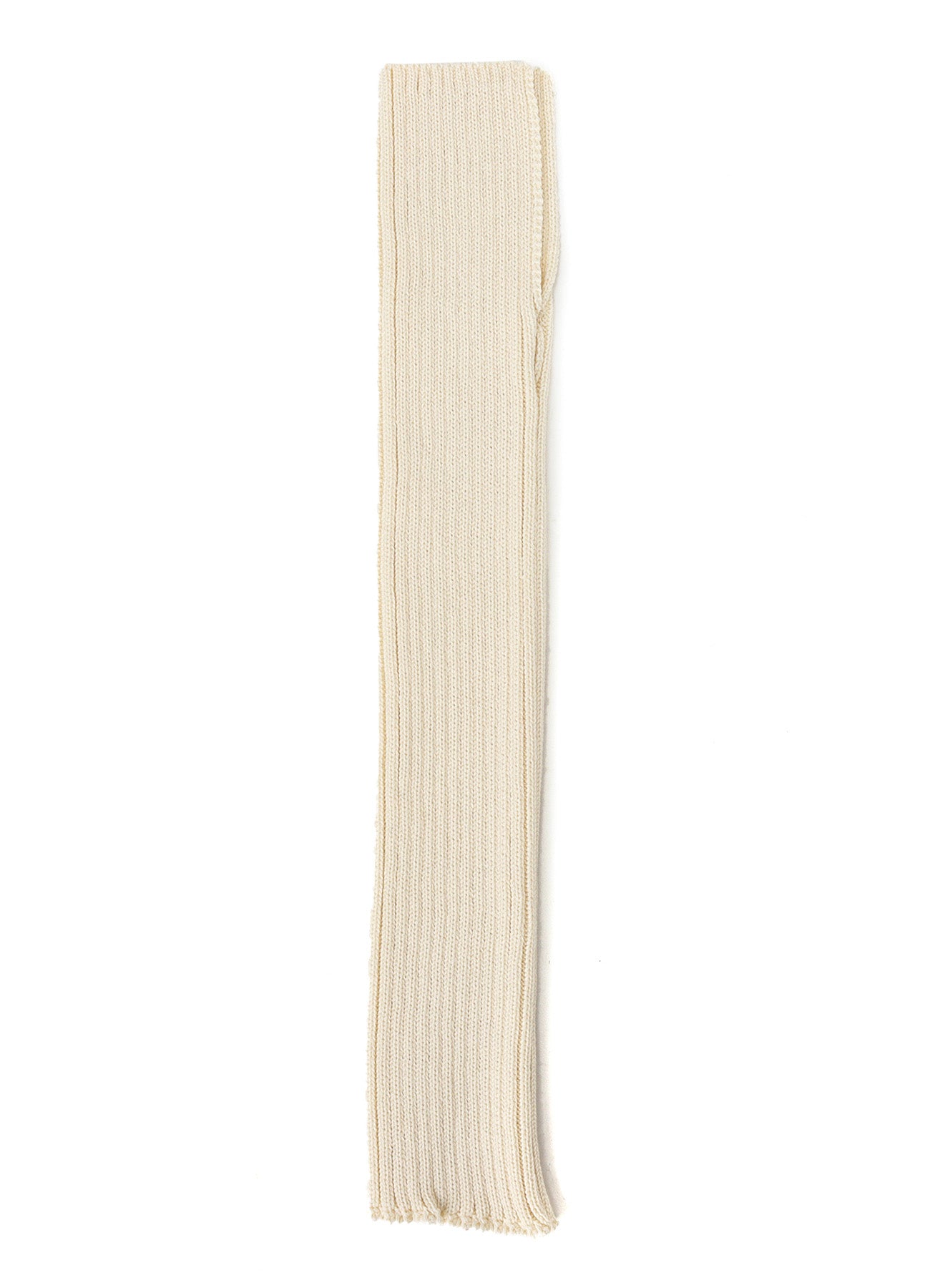 COTTON WOOL RIB ARM WARMER