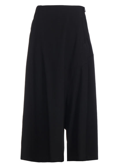 WOOL GABARDINE BACK YORK SKIRT PANTS