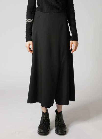 WOOL GABARDINE BACK YORK SKIRT PANTS