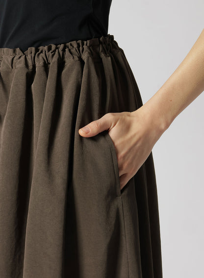 CREPE de CHINE RIGHT DRAPE SKIRT