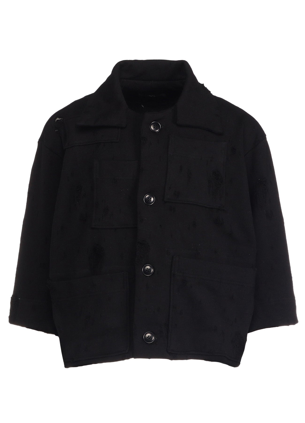 HOLED JQ FRENCH TERRY POCKET JACKET