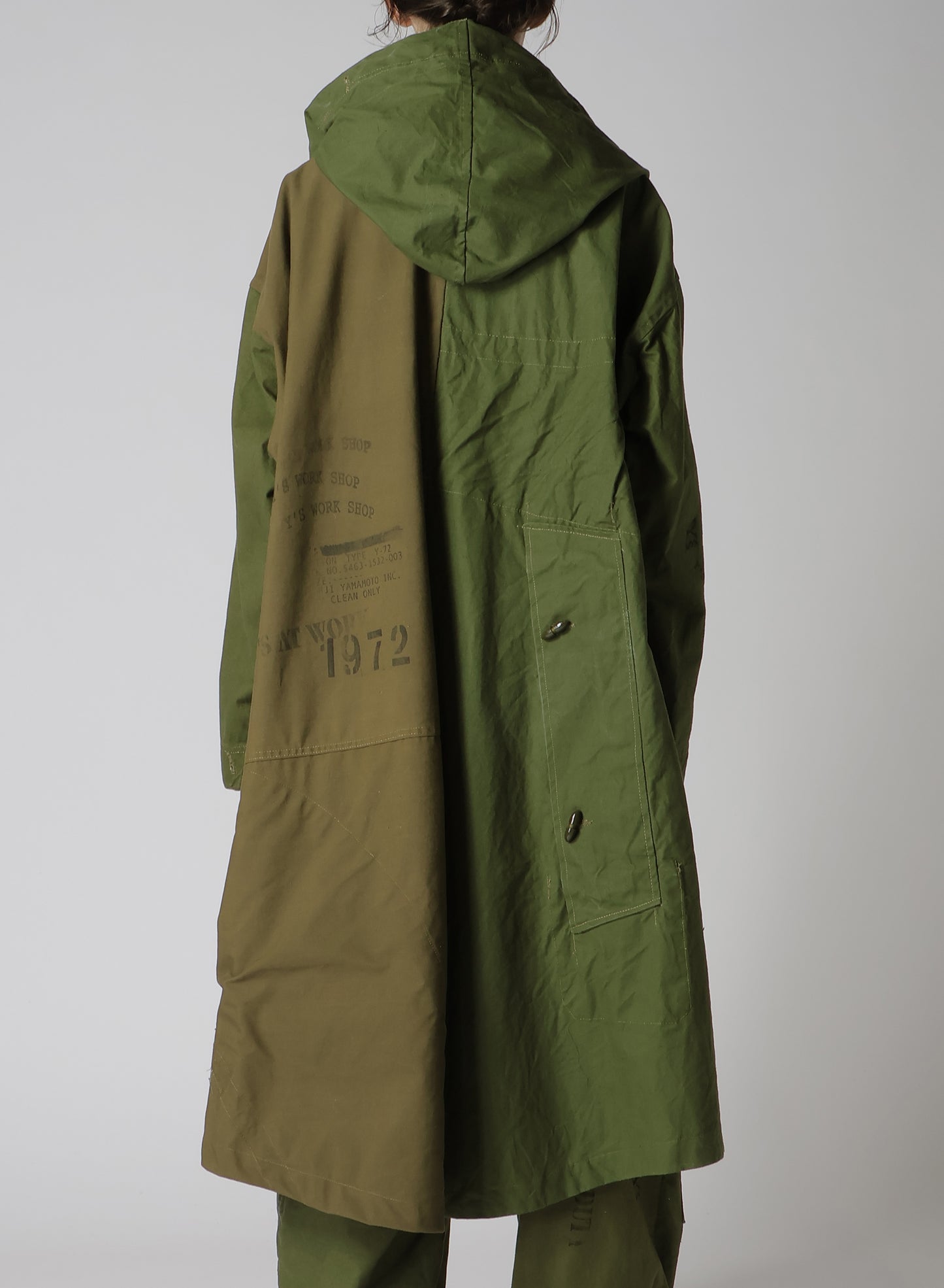 MILITARY TENT CLOTH MODS COAT