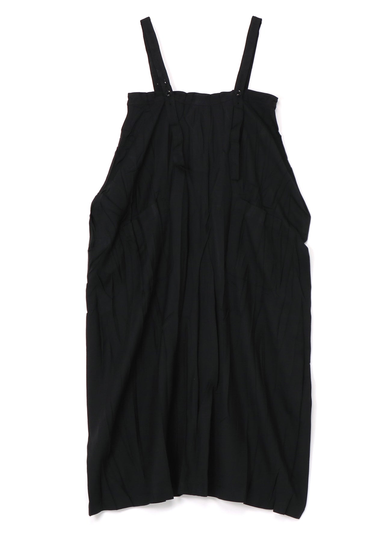 Pe/W WRINKLED STRAP DRESS