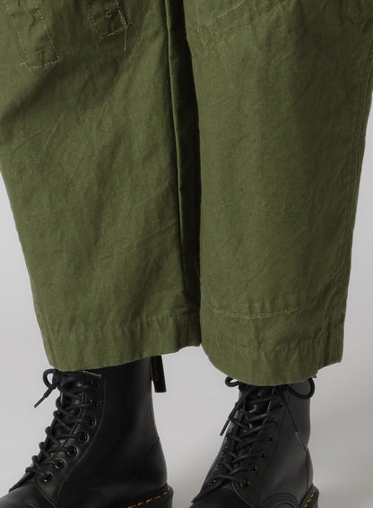 MILITARY TENT CLOTH SALOPETTES