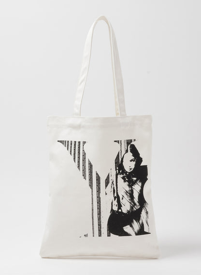 [Y's x MAX VADUKUL]PICTURE PIGMENT COTTON TOTE BAG