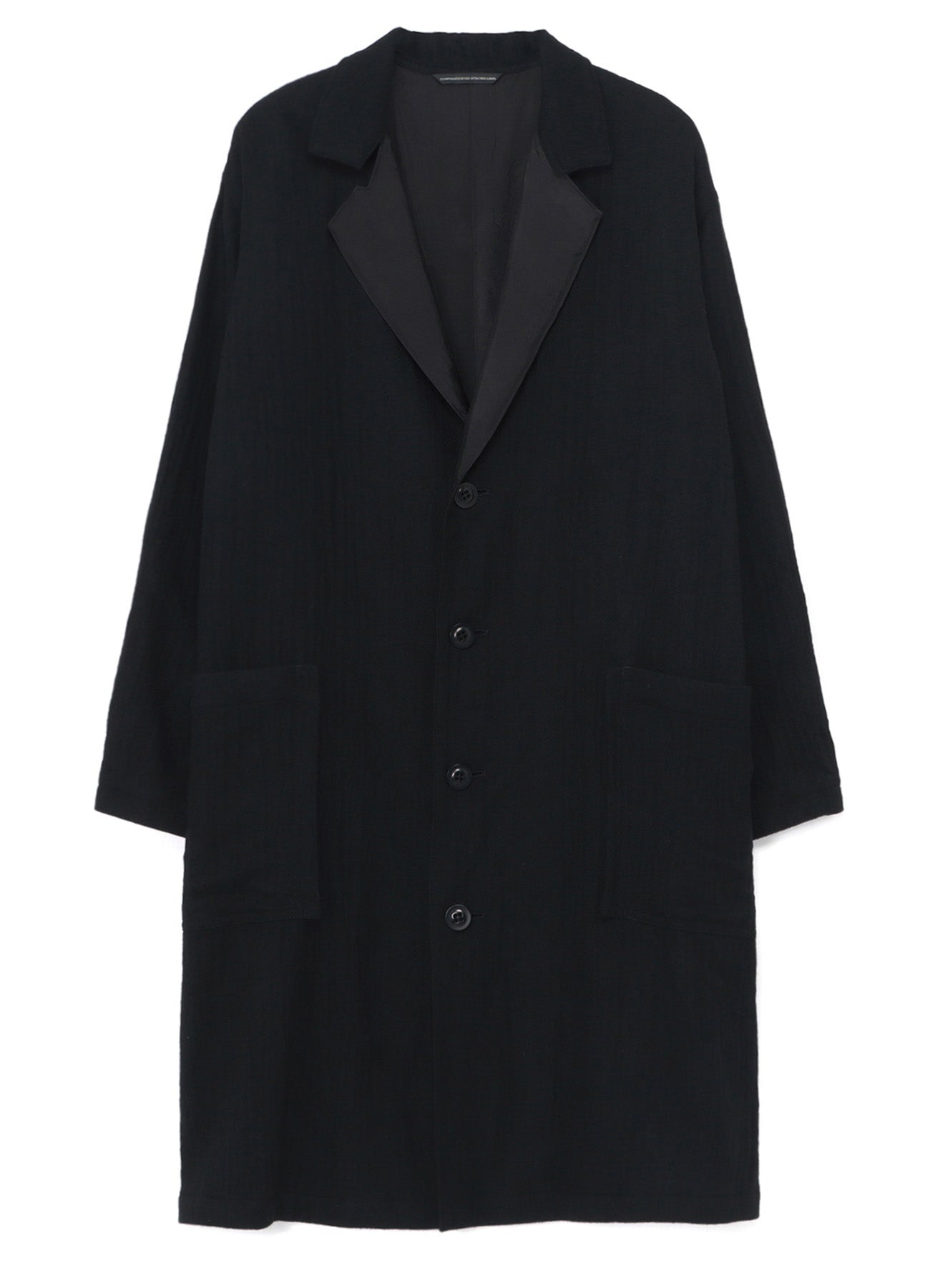 WOOL LONG COLLER JACKET