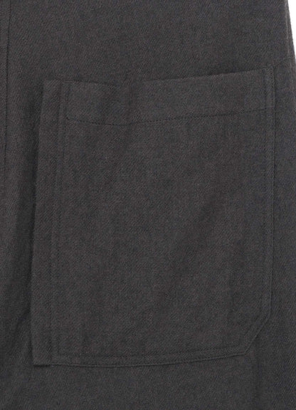 WOOL LONG STRAIGHT PANTS