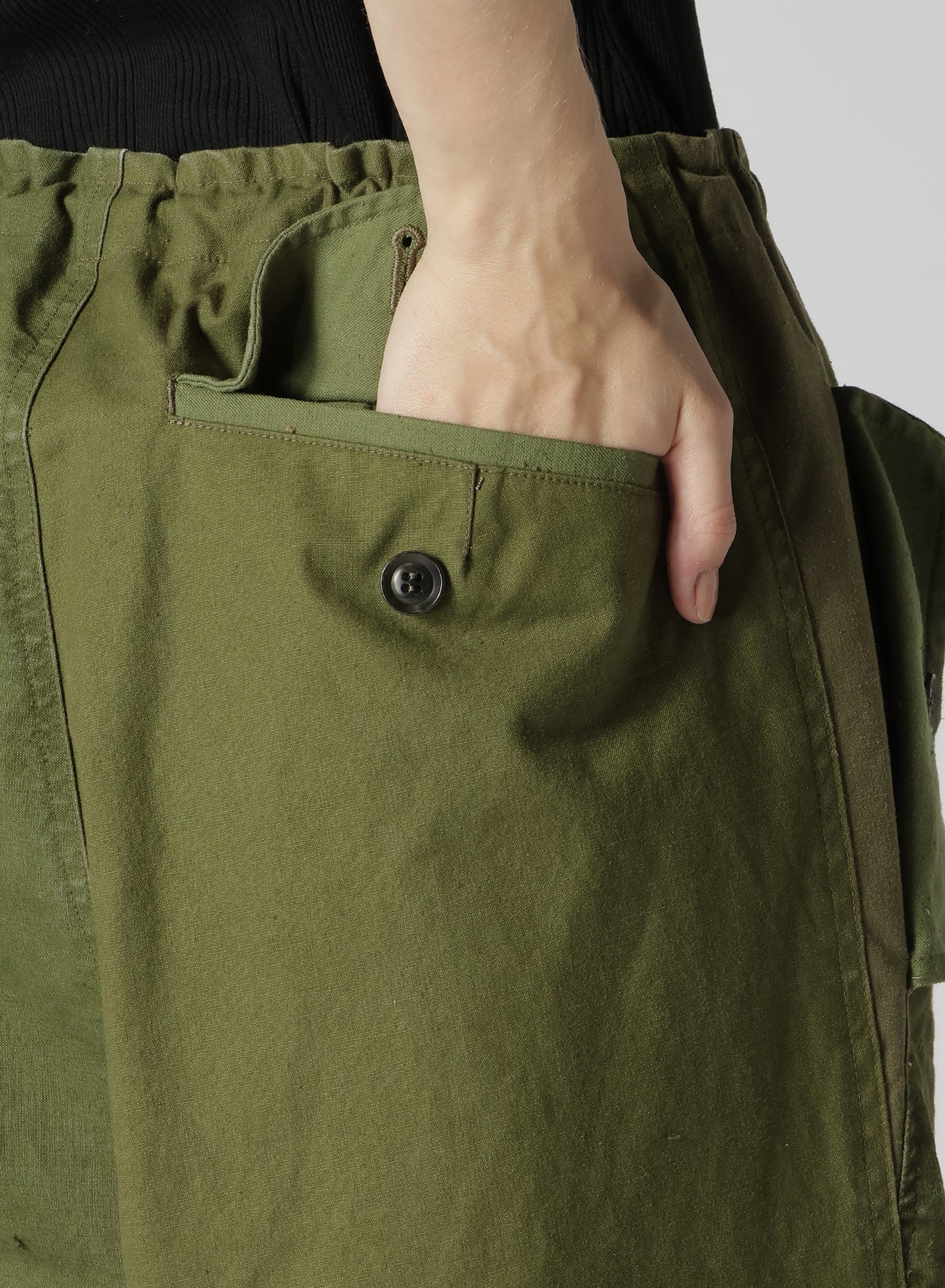 MILITARY TENT CLOTH FOUR POCKETS PANTS