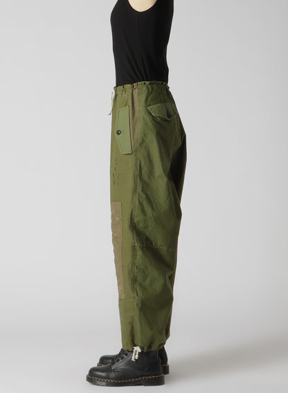 MILITARY TENT CLOTH FOUR POCKETS PANTS