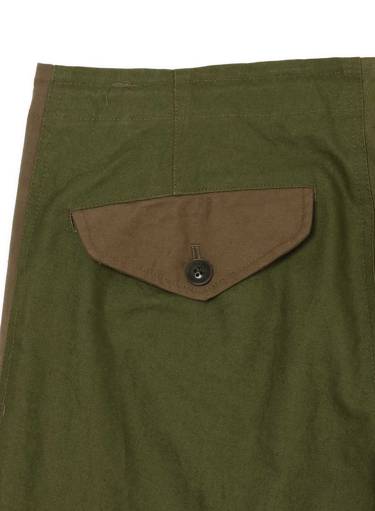 MILITARY TENT CLOTH FOUR POCKETS PANTS