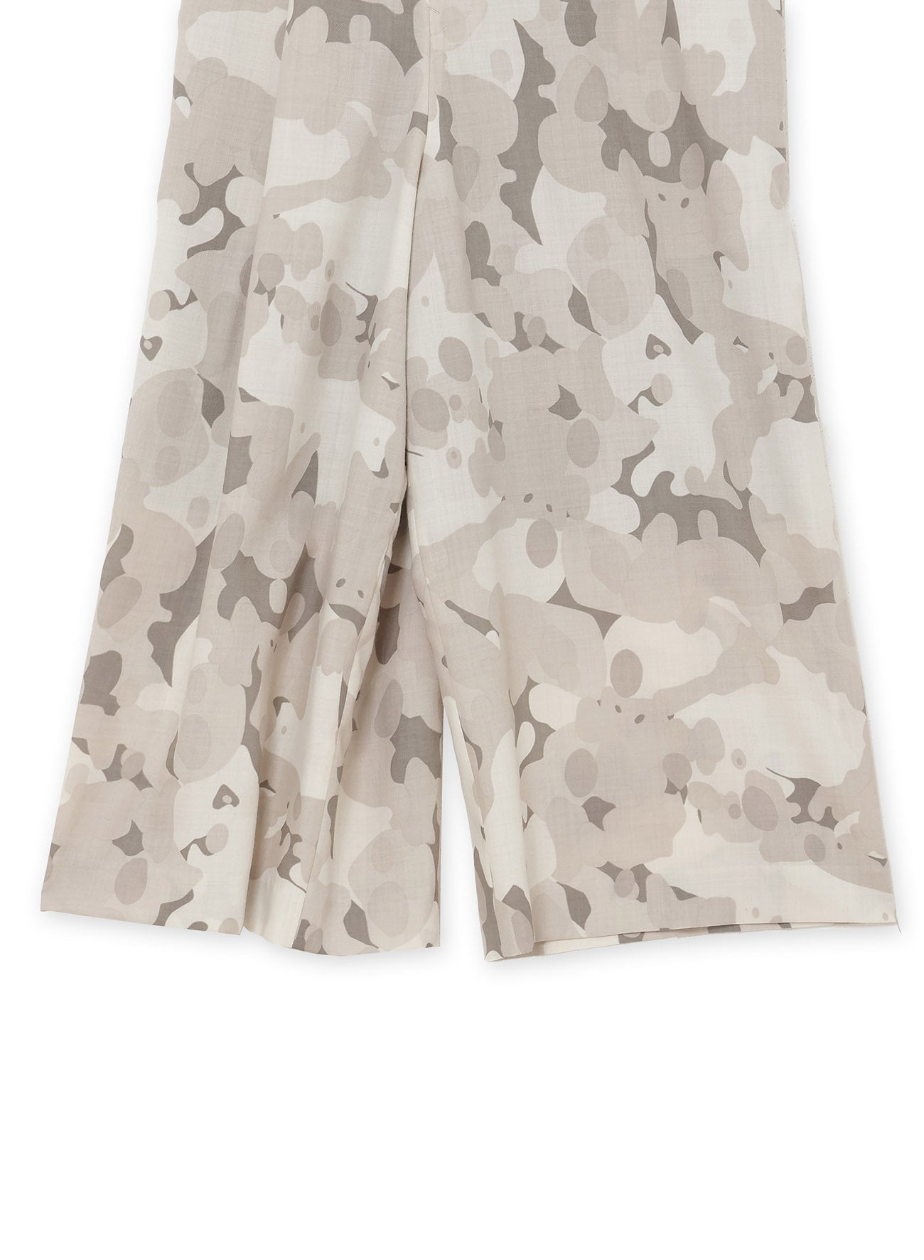 WOOL CAMOFRAGE SINGLE STRAP PANTS