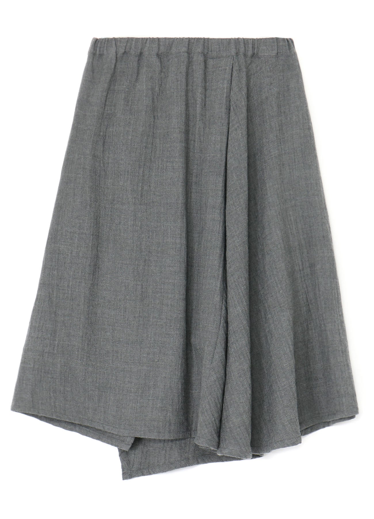 WOOL ASYMMETRIC SKIRT