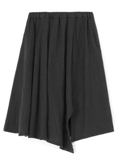 WOOL ASYMMETRIC SKIRT