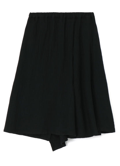 WOOL ASYMMETRIC SKIRT