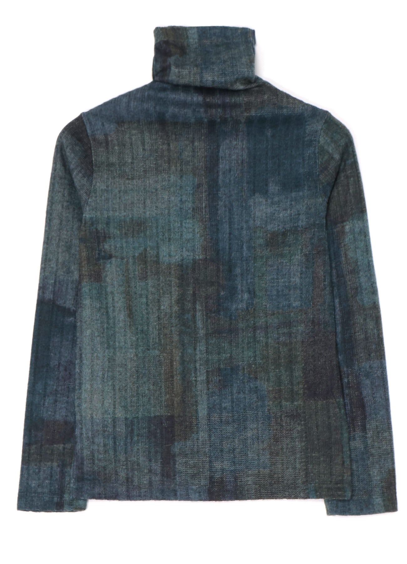 GRADATION PRINT TURTLENECK