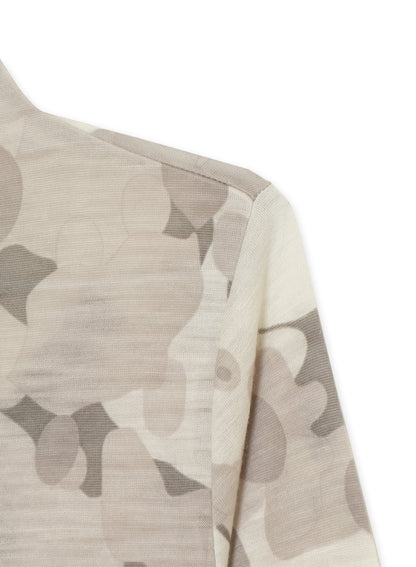 WOOL CAMOFRAGE TURTLENECK