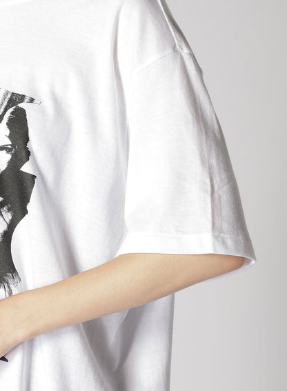 [Y's x MAX VADUKUL]PICTURE PIGMENT SHORT SLEEVE T-SHIRTS