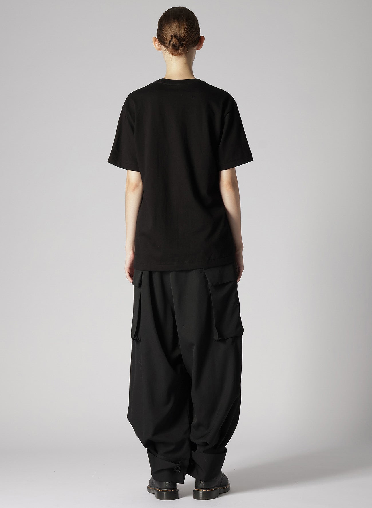 [Y's x MAX VADUKUL]PICTURE PIGMENT SHORT SLEEVE T-SHIRTS