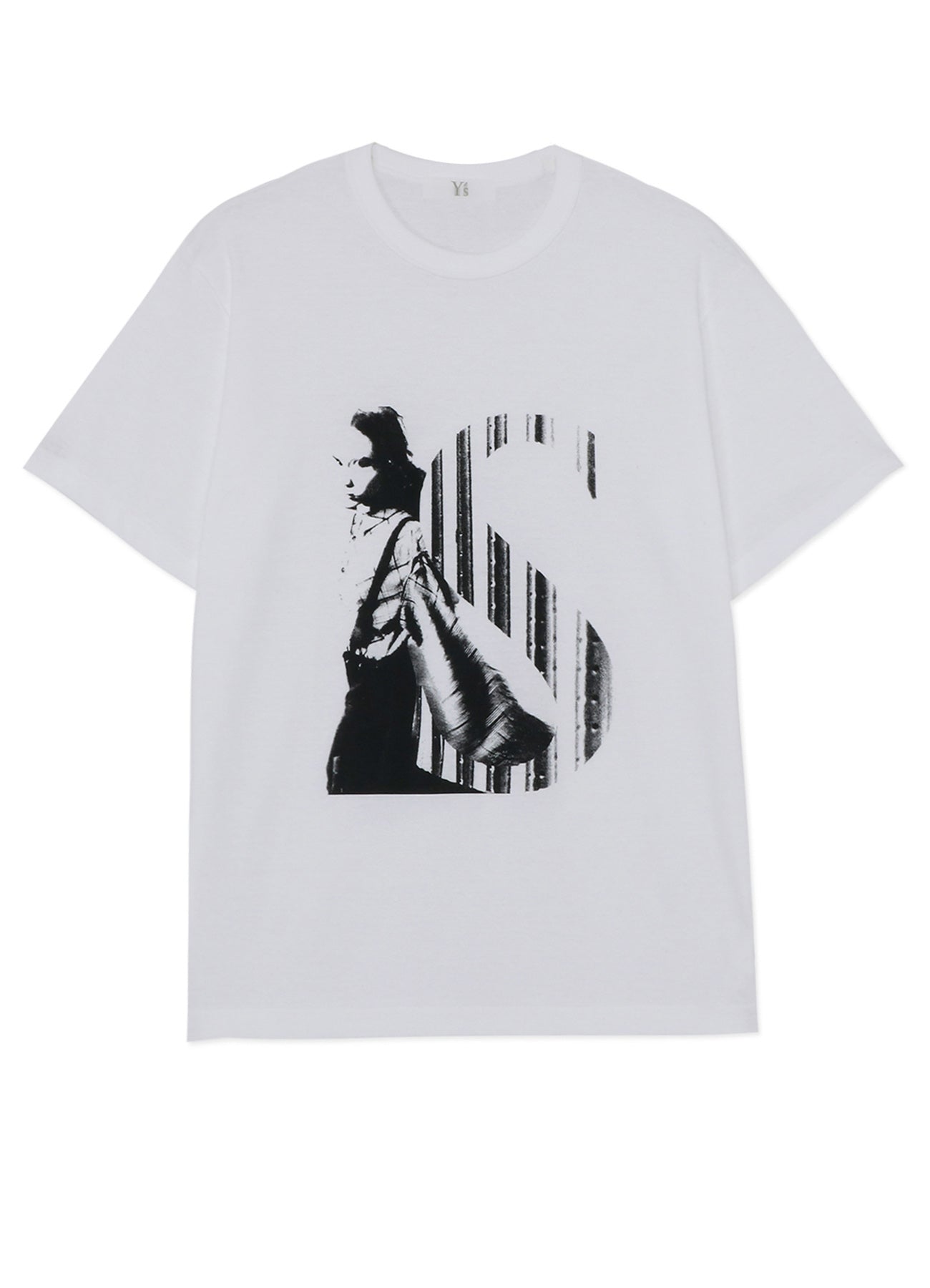 [Y's x MAX VADUKUL]PICTURE PIGMENT SHORT SLEEVE T-SHIRTS