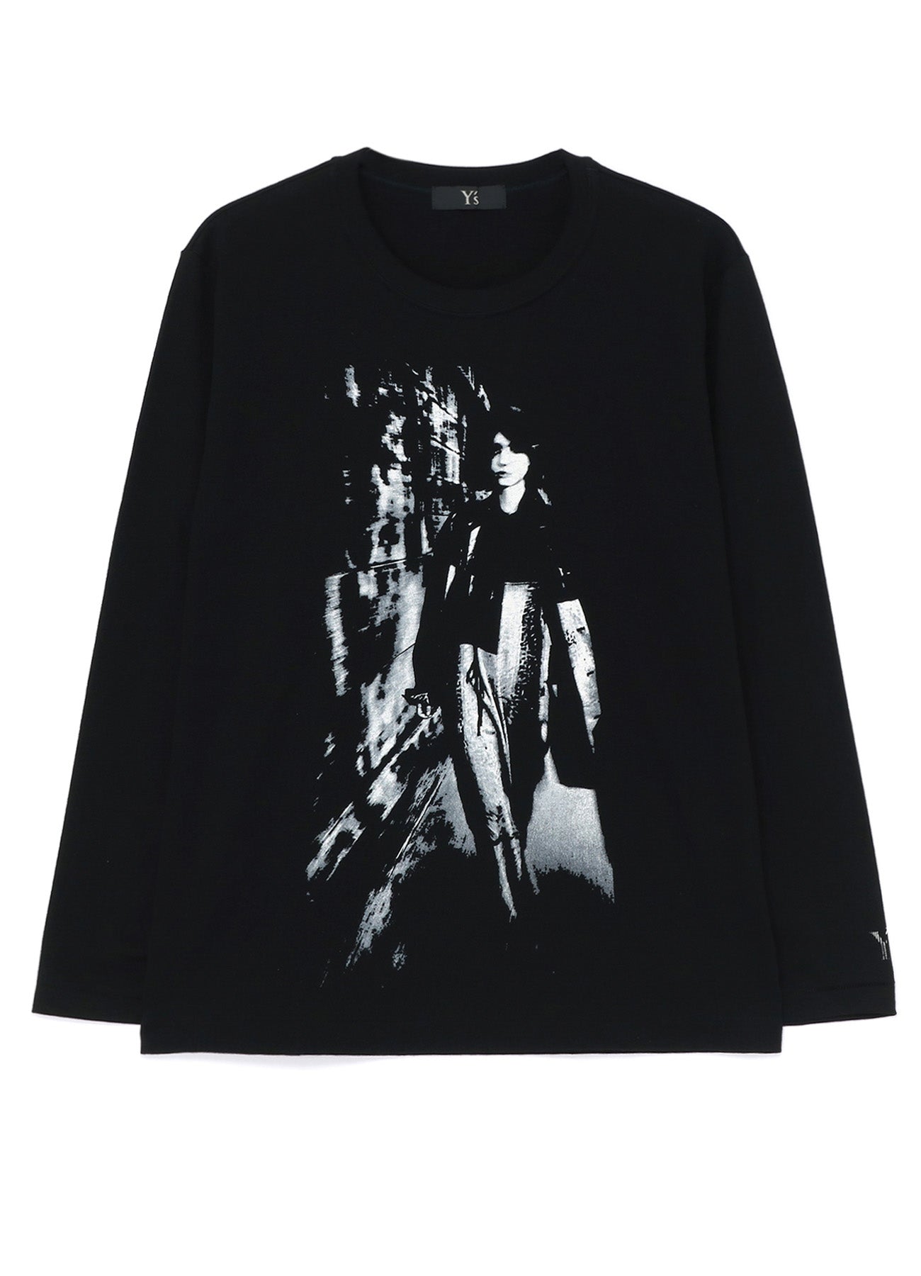 [Y's x MAX VADUKUL]PICTURE PIGMENT LONG SLEEVE T-SHIRTS