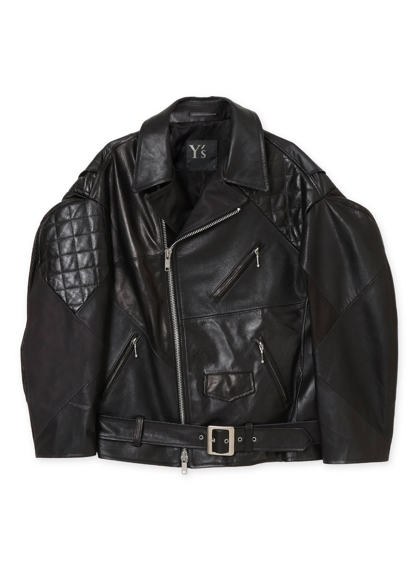 LEATHER PATCHWORK JACKET