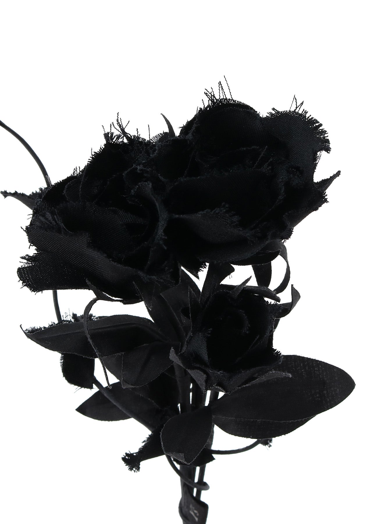 FABRIC FLOWER - WOOL GABARDINE BOUQUET