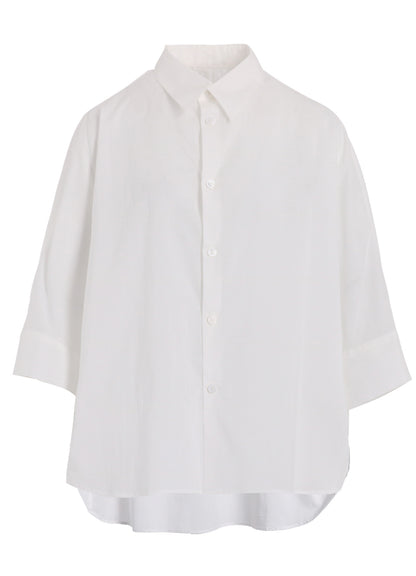 COTTON LAWN CAPE BLOUSE