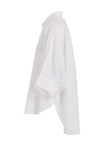 COTTON LAWN CAPE BLOUSE