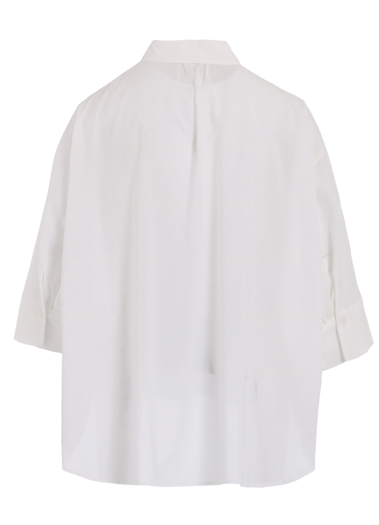 COTTON LAWN CAPE BLOUSE