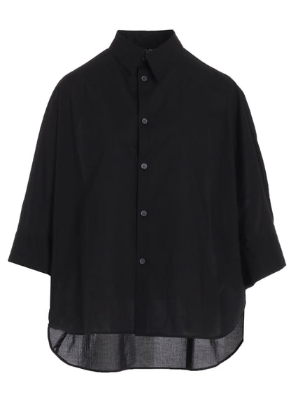 COTTON LAWN CAPE BLOUSE